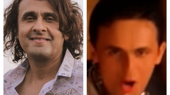 Sonu Nigam; (right) in Bijuriya