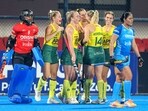 Australian players celebrate(Hockey India)