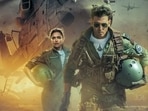 Deepika and Hrithik in a still from Fighter