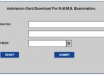 Jharkhand NMMS Examination 2023 admit card released on official website. Jharkhand NMMS Examination 2023 admit card released on official website.
