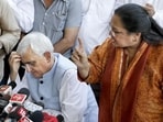Union law minister Salman Khurshid and his wife Louise Khurshid. Union law minister Salman Khurshid and his wife Louise Khurshid.