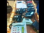 Snapshot of station master’s desk. 