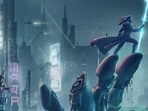 A concept poster of The Immortal Ashwatthama A concept poster of The Immortal Ashwatthama