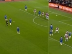 Enzo Fernandez scored from an exquisite free-kick.