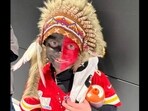 Holden Armenta, 9-year-old Kansas City Chief fan accused of racism. This photo was posted by his mother Shannon Armenta on Facebook.