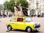 Rowan Atkinson celebrates Mr Bean's 25th anniversary at Buckingham Palace in this file photo.