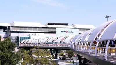 Skywalk connecting Delhi’s Nehru Place, Metro station opens Skywalk connecting Delhi’s Nehru Place, Metro station opens