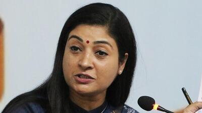 Alka Lamba was in Chandigarh to address the Punjab Mahila Congress state executive meeting. (PTI File Photo)