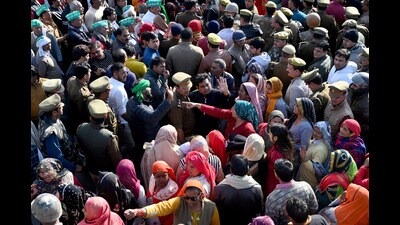As many as 15 farmer unions from Haryana and Punjab have geared up to take part in ‘Delhi Chalo’ agitation on February 13 to press for their demands. (HT Photo) As many as 15 farmer unions from Haryana and Punjab have geared up to take part in ‘Delhi Chalo’ agitation on February 13 to press for their demands. (HT Photo)