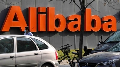 FILE - The Alibaba logo is seen outside a building in Beijing on Nov. 16, 2021. Alibaba Group Holding on Wednesday, Feb. 7, 2024, approved an additional $25 billion addition to its share buyback program, amid lower-than-expected sales revenue for the last quarter of 2023.(AP Photo/Ng Han Guan, File) (AP) FILE - The Alibaba logo is seen outside a building in Beijing on Nov. 16, 2021. Alibaba Group Holding on Wednesday, Feb. 7, 2024, approved an additional $25 billion addition to its share buyback program, amid lower-than-expected sales revenue for the last quarter of 2023.(AP Photo/Ng Han Guan, File) (AP)