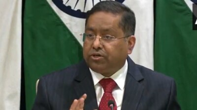 External affairs ministry spokesperson Randhir Jaiswal said the present personnel in the Maldives will be replaced by competent Indian technical personnel (X/ANI) External affairs ministry spokesperson Randhir Jaiswal said the present personnel in the Maldives will be replaced by competent Indian technical personnel (X/ANI)