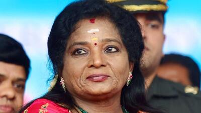 Governor Tamilisai Soundararajan was addressing the joint session of the state legislative assembly and legislative council (ANI) Governor Tamilisai Soundararajan was addressing the joint session of the state legislative assembly and legislative council (ANI)