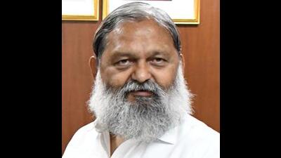 Haryana home minister Anil Vij on Thursday said that a total of 1,260 immigration fraudsters have been arrested by the Special Investigation Teams (SIT) formed under Ambala Range IG Sibash Kabiraj to deal with immigration fraud in the state. (HT File Photo)