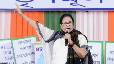 West Bengal chief minister Mamata Banerjee. (ANI) West Bengal chief minister Mamata Banerjee. (ANI)