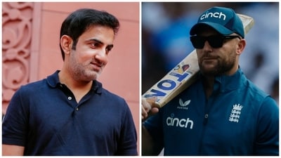 Gautam Gambhir apologised to Brendon McCullum in front of the entire before the IPL final (Reuters-PTI) Gautam Gambhir apologised to Brendon McCullum in front of the entire before the IPL final (Reuters-PTI)