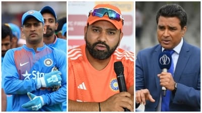 Discussing Rohit Sharma’s form amid the England Test series, Sanjay Manjrekar gave MS Dhoni a special mention (AFP-Getty Images) Discussing Rohit Sharma’s form amid the England Test series, Sanjay Manjrekar gave MS Dhoni a special mention (AFP-Getty Images)