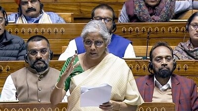 Union Finance Minister Nirmala Sitharaman speaks in the Lok Sabha during the Interim Budget Session of the Parliament in New Delhi on Wednesday. (ANI) Union Finance Minister Nirmala Sitharaman speaks in the Lok Sabha during the Interim Budget Session of the Parliament in New Delhi on Wednesday. (ANI)