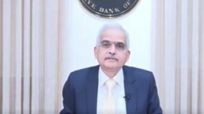 RBI governor Shaktikanta Das addresses a briefing on the Monetary Policy Committee decisions. RBI governor Shaktikanta Das addresses a briefing on the Monetary Policy Committee decisions.