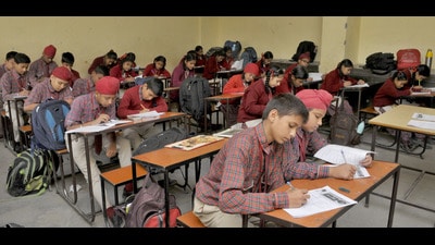 The Punjab education department also plans to roll out a toll-free number to address any queries related to the admission process. (HT File Photo) The Punjab education department also plans to roll out a toll-free number to address any queries related to the admission process. (HT File Photo)