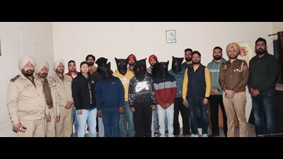 The accused in Jalandhar police custody (HT)