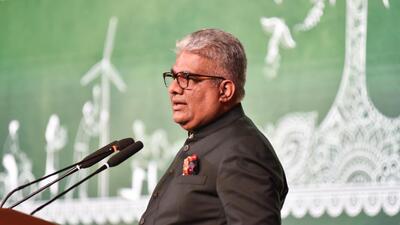 The minister said that India has already met two of its 2015 climate goals. (Bhupender Yadav | Official X account) The minister said that India has already met two of its 2015 climate goals. (Bhupender Yadav | Official X account)