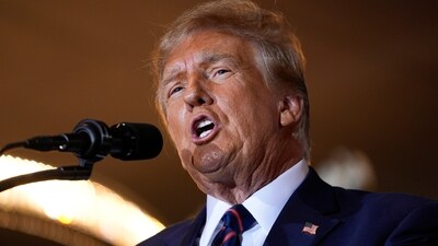 FILE - Republican former President Donald Trump speaks at a primary election night party in Nashua, N.H., Jan. 23, 2024. The federal judge who presided over the jury trial that resulted in an $83 million award to writer E. Jean Carroll for her defamation claims against Trump said Wednesday, Feb. 7, 2024, that his rejection of his lawyer's unusual midtrial mistrial request was not a close call. (AP Photo/Matt Rourke, File) (AP) FILE - Republican former President Donald Trump speaks at a primary election night party in Nashua, N.H., Jan. 23, 2024. The federal judge who presided over the jury trial that resulted in an $83 million award to writer E. Jean Carroll for her defamation claims against Trump said Wednesday, Feb. 7, 2024, that his rejection of his lawyer's unusual midtrial mistrial request was not a close call. (AP Photo/Matt Rourke, File) (AP)