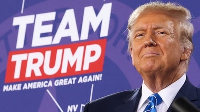 FILE PHOTO: Republican presidential candidate and former U.S. President Donald Trump holds a campaign rally ahead of the Republican caucus in Las Vegas, Nevada, U.S., January 27, 2024. REUTERS/Ronda Churchill/File Photo (REUTERS)