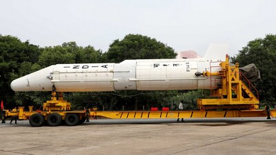 ISRO's INSAT-3DS mission. (ISRO/X) ISRO's INSAT-3DS mission. (ISRO/X)