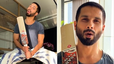 Shahid Kapoor's new Instagram video left fans in splits. Shahid Kapoor's new Instagram video left fans in splits.