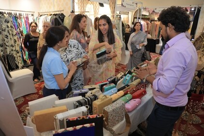 Intricate handlooms, artisanal marvels, and curated fashion statements by renowned designers and craftsperson are displayed at this exhibition.