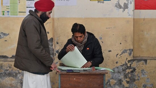 Voting has started in Pakistan for the national and provincial assemblies with the country's most popular politician Imran Khan in jail and a military-favoured candidate tipped to win. The polling process, with more than 128 million started at 8 am (local time) and will continue till 5 pm (local time).&nbsp;(AFP)
