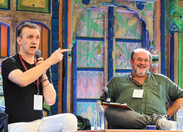 It took the JLF — spearheaded by Sanjoy K Roy, Namita Gokhale and (above) William Dalrymple — to turn Jaipur into a literary mecca. It took the JLF — spearheaded by Sanjoy K Roy, Namita Gokhale and (above) William Dalrymple — to turn Jaipur into a literary mecca.