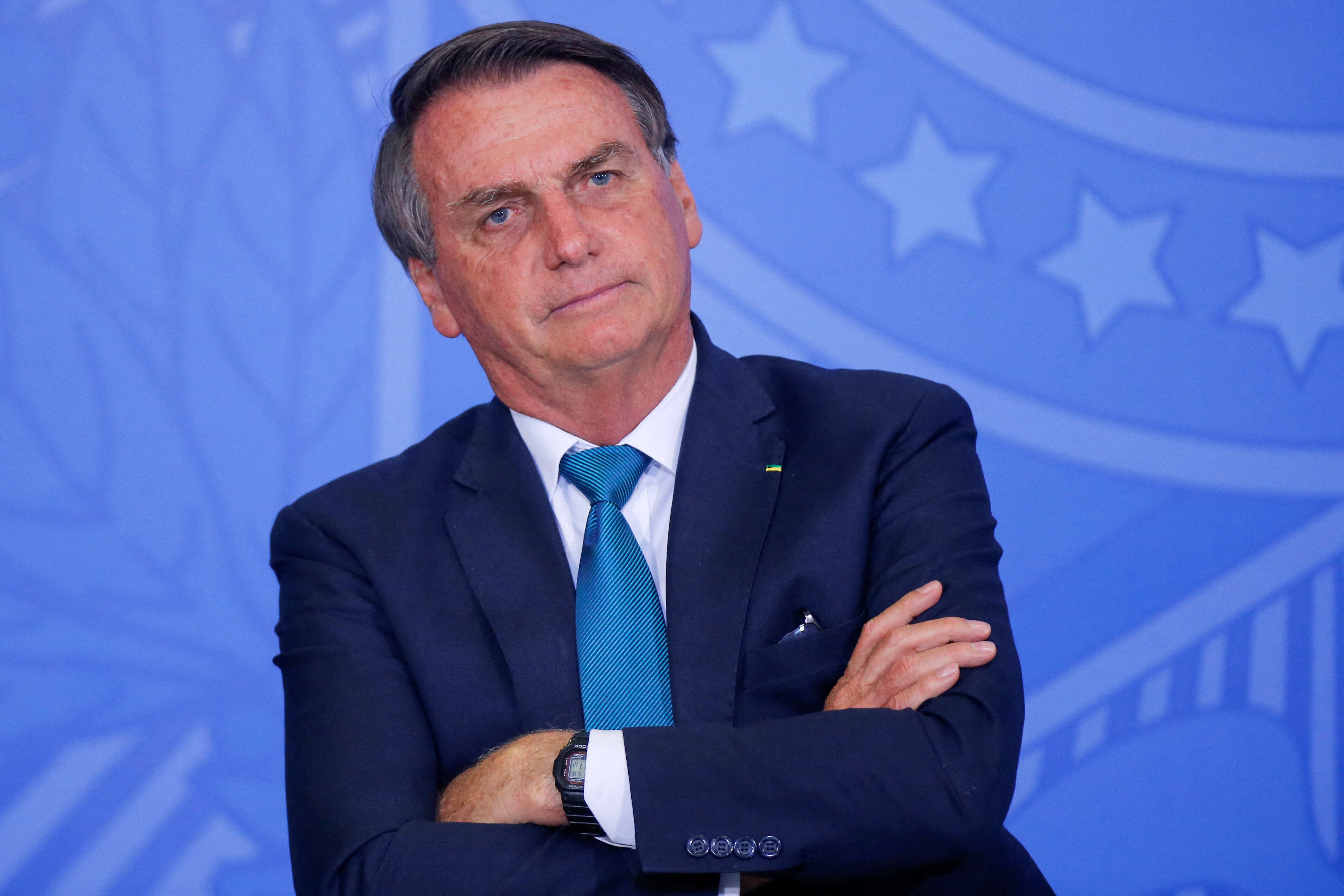 Brazil's former president Jair Bolsonaro. (Reuters)
