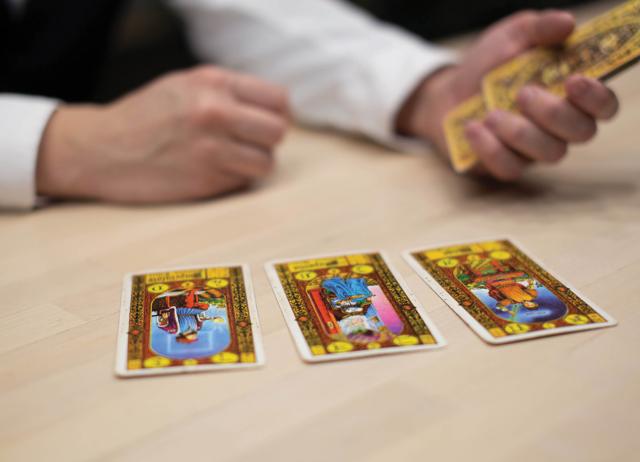 Whipping out tarot cards is OK. It’s a good conversation starter in an awkward situation. (Shutterstock) Whipping out tarot cards is OK. It’s a good conversation starter in an awkward situation. (Shutterstock)