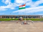 Outside view of the Surat Airport