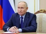 Russia's President Vladimir Putin is seen during a meeting.