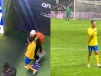Cristiano Ronaldo sparked controversy during a recent friendly. Cristiano Ronaldo sparked controversy during a recent friendly.