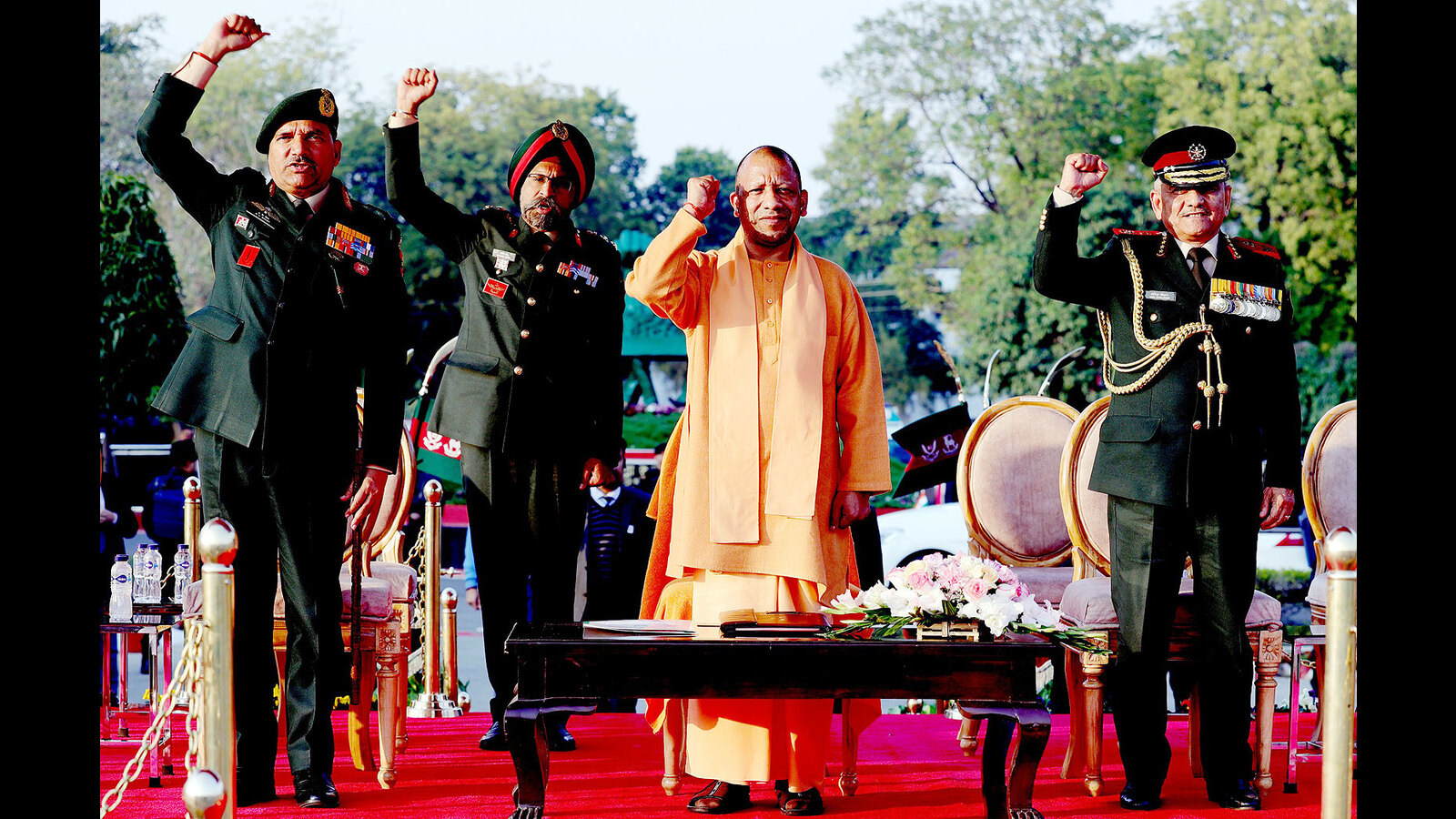 Army symbol of Indians' pride: Yogi - Hindustan Times - Vimarsana News