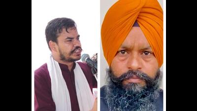 Abhimanyu Kohar and Amarjeet Singh Mohri. (HT)