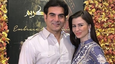 Arbaaz Khan and Giorgia Andriani in happier times Arbaaz Khan and Giorgia Andriani in happier times