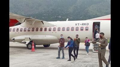 Chief minister Sukhvinder Singh Sukhu said on Friday that forest clearance of Bhuntar airport has been received thus paving the way for its expansion. (PTI file)