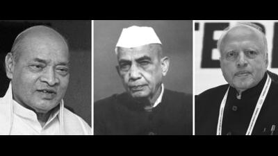 From left: Former prime ministers PV Narasimha Rao and Charan Singh, and agriculture scientist MS Swaminathan (PTI) From left: Former prime ministers PV Narasimha Rao and Charan Singh, and agriculture scientist MS Swaminathan (PTI)