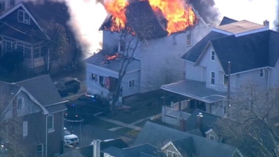 Six family members feared dead in Pennsylvania house fire and gunfight (Via X (twitter), AP)