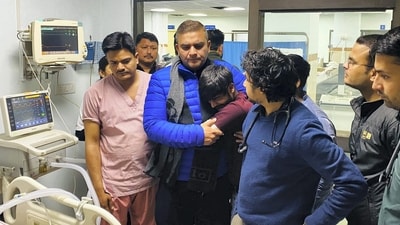 They clarified that the demolished structures were on government land, and the actions of municipal workers and police were in response to court orders. (PTI) They clarified that the demolished structures were on government land, and the actions of municipal workers and police were in response to court orders. (PTI)