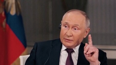 Russian President Vladimir Putin (via REUTERS)