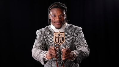 Baltimore Ravens' Lamar Jackson, AP Most valuable player, poses after winning the award at the NFL Honors award show ahead of the Super Bowl 58 football game Thursday, Feb. 8, 2024, in Las Vegas. The San Francisco 49ers face the Kansas City Chiefs in Super Bowl 58 on Sunday. (AP Photo/Matt York) (AP) Baltimore Ravens' Lamar Jackson, AP Most valuable player, poses after winning the award at the NFL Honors award show ahead of the Super Bowl 58 football game Thursday, Feb. 8, 2024, in Las Vegas. The San Francisco 49ers face the Kansas City Chiefs in Super Bowl 58 on Sunday. (AP Photo/Matt York) (AP)