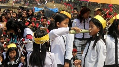 Chapchar Kut: Celebrated in Mizoram, Chapchar Kut is a spring festival that marks the clearing of forests for cultivation. It is celebrated with traditional dances, music, and feasting. Mizoram observes Chapchur Kut as a public holiday on 01 March 2024 which is a Friday.&nbsp; (HT File Photo)