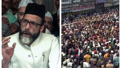 Stones were pelted in the Shyamatganj market of Bareilly as Tauqeer Raza was detained for a brief period after he took out a jail bharo andolan. Stones were pelted in the Shyamatganj market of Bareilly as Tauqeer Raza was detained for a brief period after he took out a jail bharo andolan.