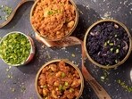 Piping hot halwas was the favourite winter delicacies(Ram Asrey Sweets)