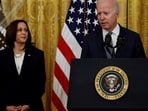 US President Joe Biden and Vice President Kamala Harris 